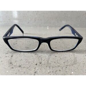 Body Glove BB125 BLUE Eyeglasses Frames ONLY Black Clear Rectangular 47-16-125